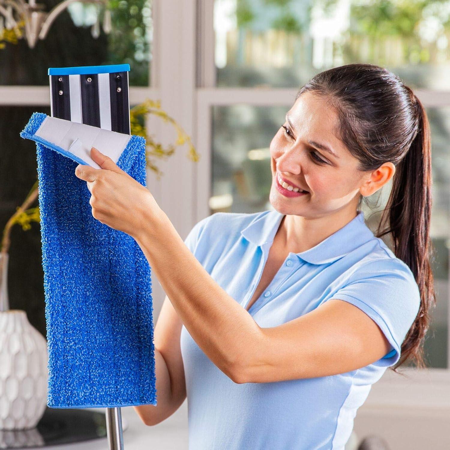 Almohadillas de Mopa Húmeda Microfibra Premium EHIO 20" (2 Paquete)