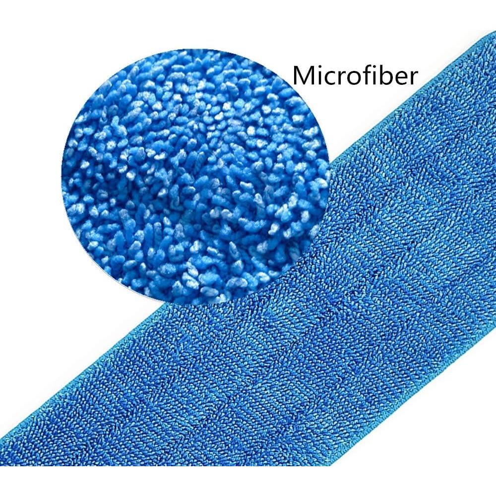 Paquete de 10 almohadillas de mopa de microfibra Xindejia 42x13.5cm