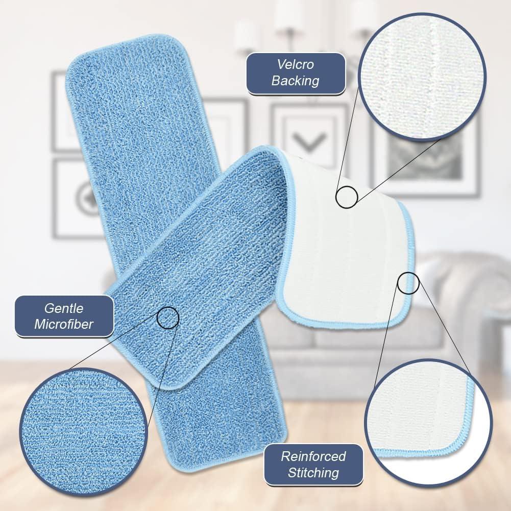 Paquete de 6 Almohadillas de Microfibra 45 cm Layers - Reutilizables