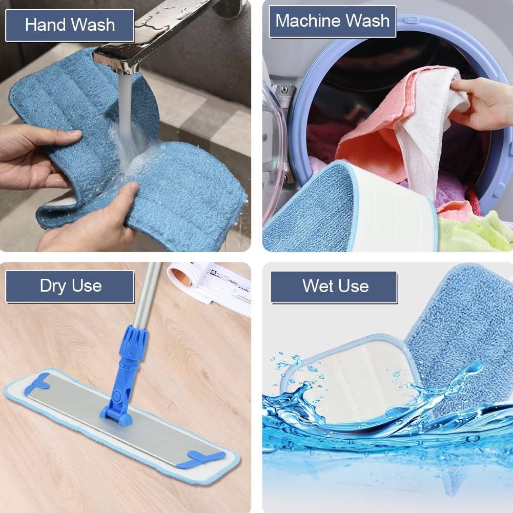 Paquete de 6 Almohadillas de Microfibra 45 cm Layers - Reutilizables