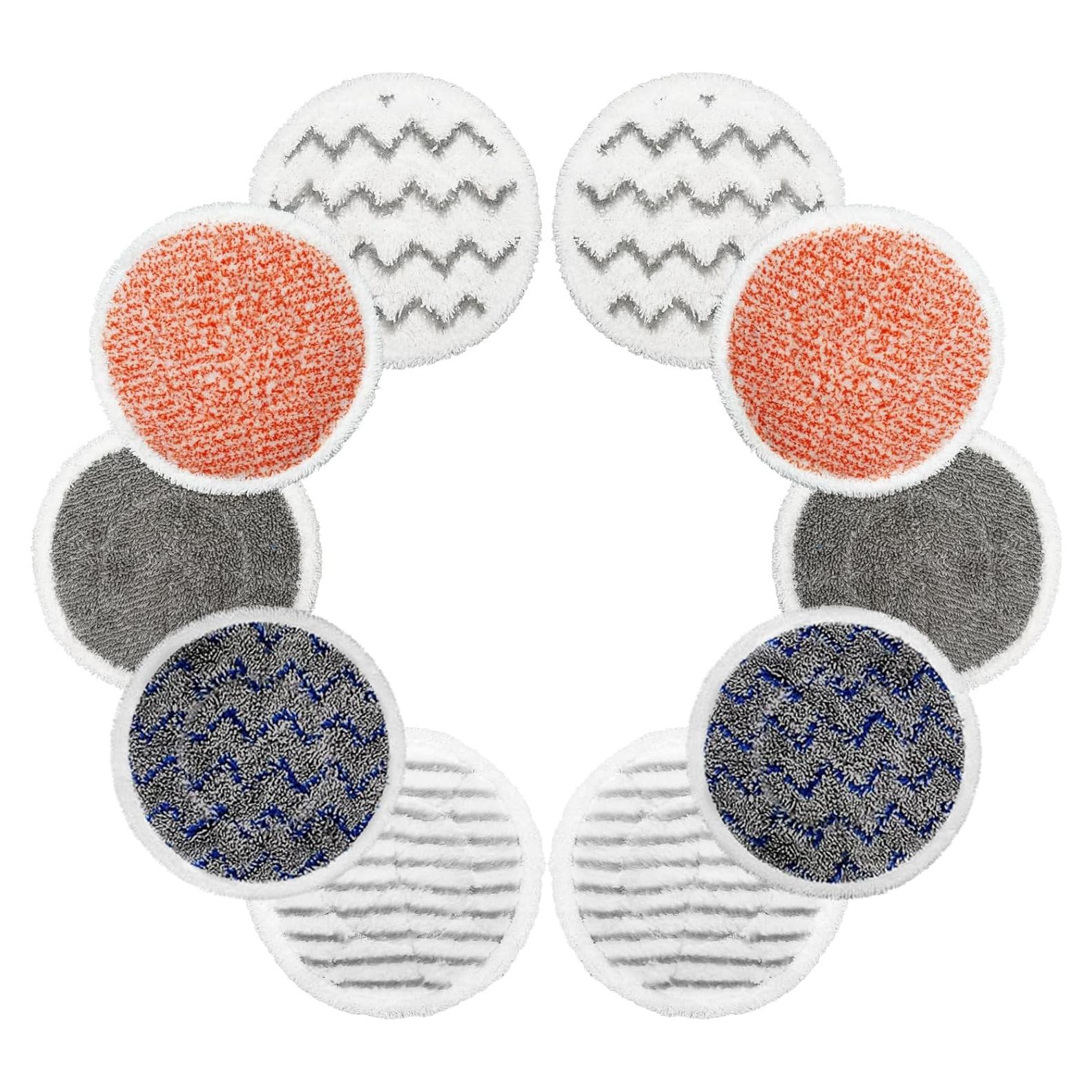 Paquete de 10 almohadillas de reemplazo para mopas Shark S7000