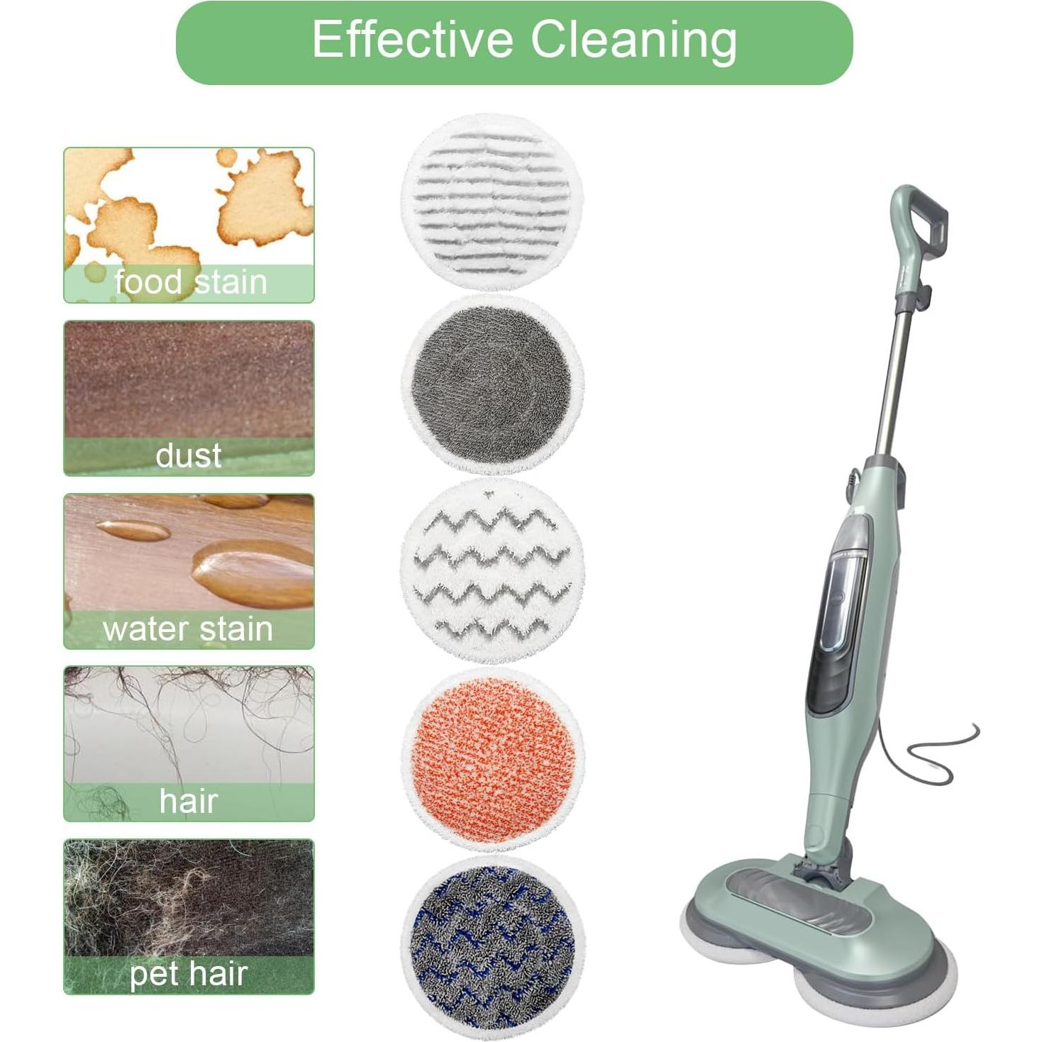 Paquete de 10 almohadillas de reemplazo para mopas Shark S7000