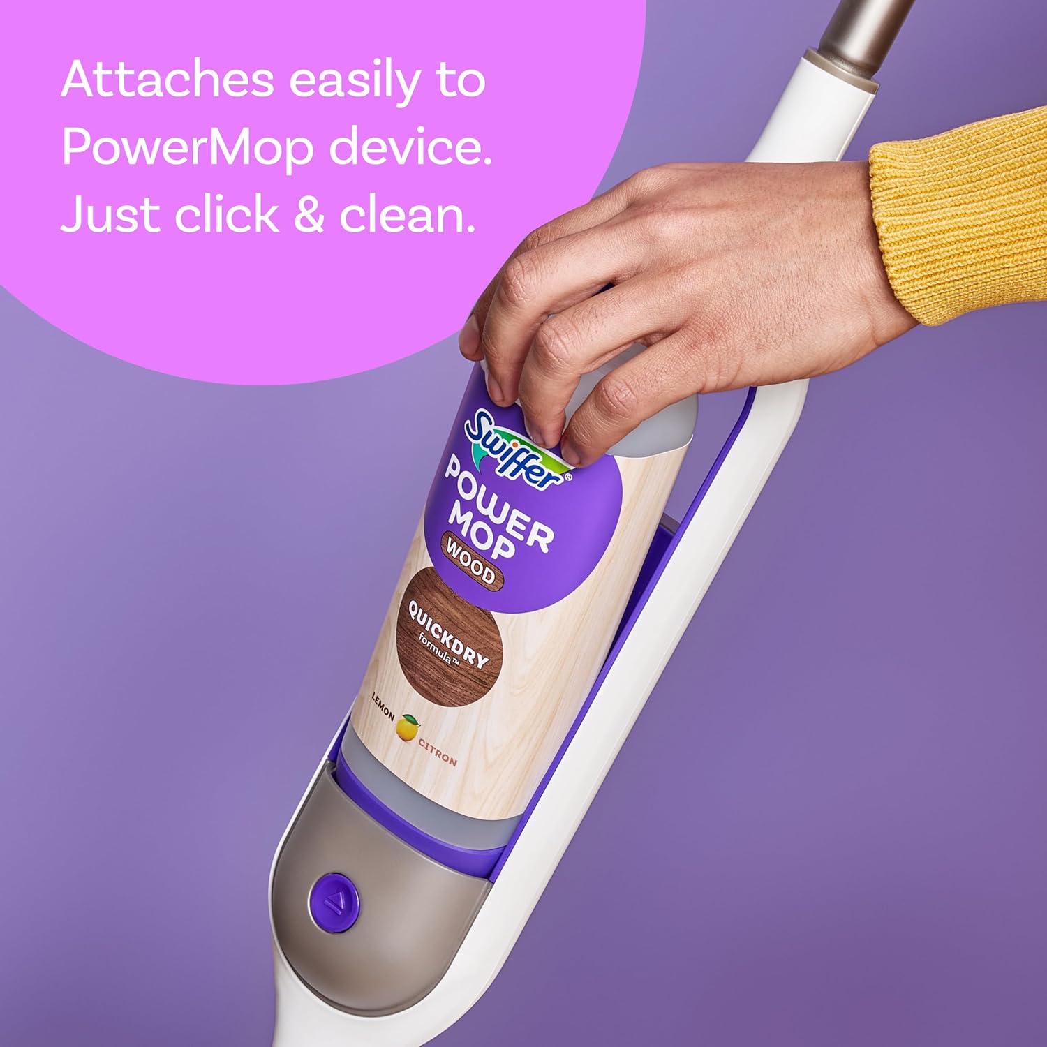 Limpiador de pisos de madera Swiffer Power Mop 1.5L aroma limón