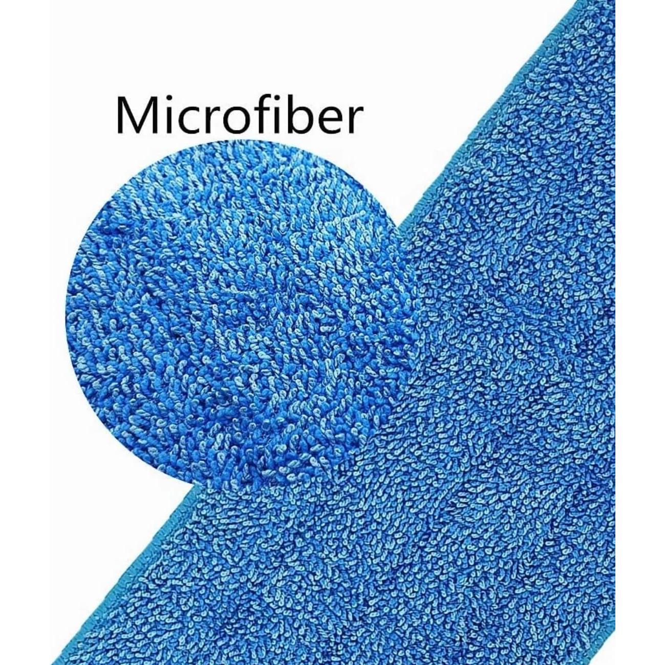 Mopa de Microfibra Reutilizable Exceltrinity 27x13 cm - Paquete de 2