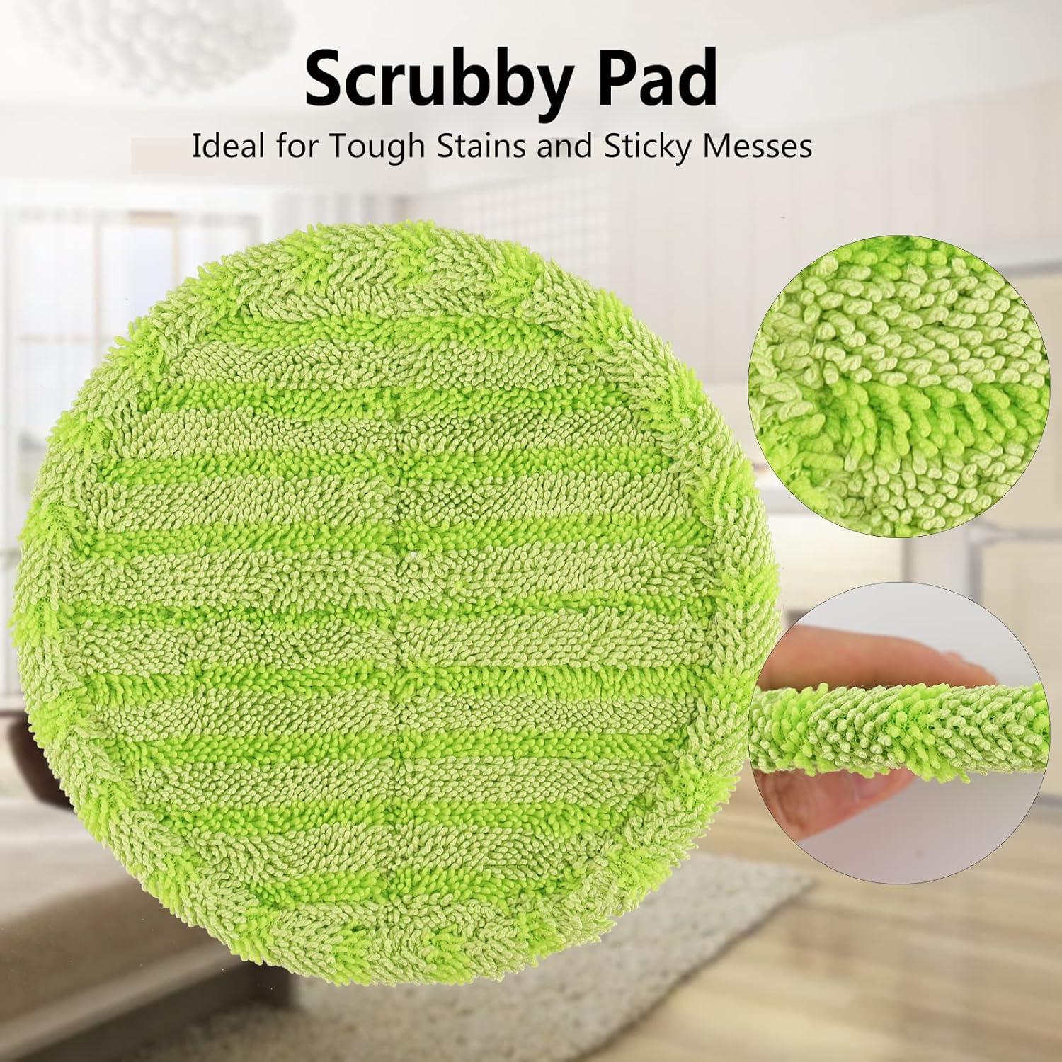 Almohadillas de Mopa Eléctrica GreeSuit 16 cm - 8 Paquete