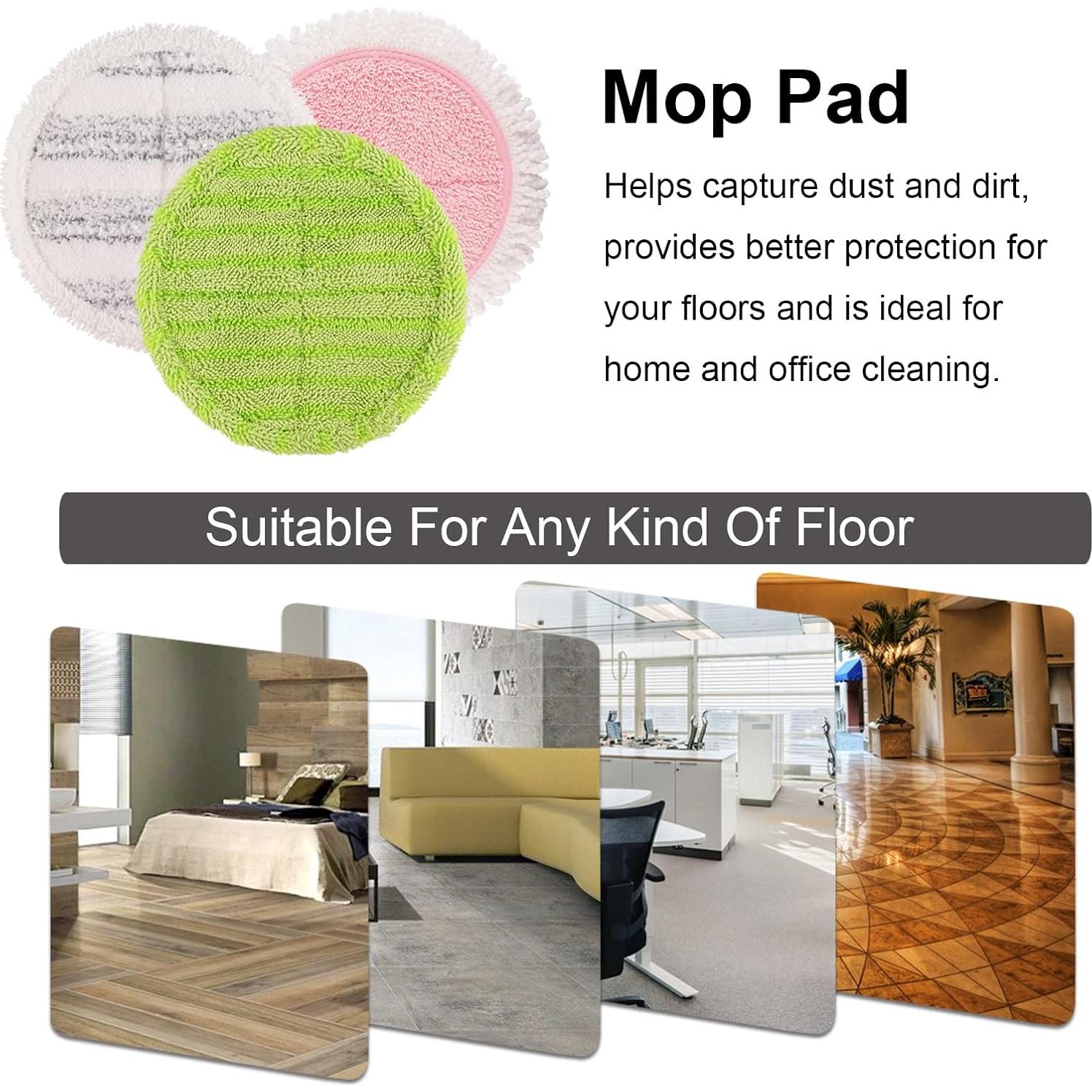 Almohadillas de Mopa Eléctrica GreeSuit 16 cm - 8 Paquete