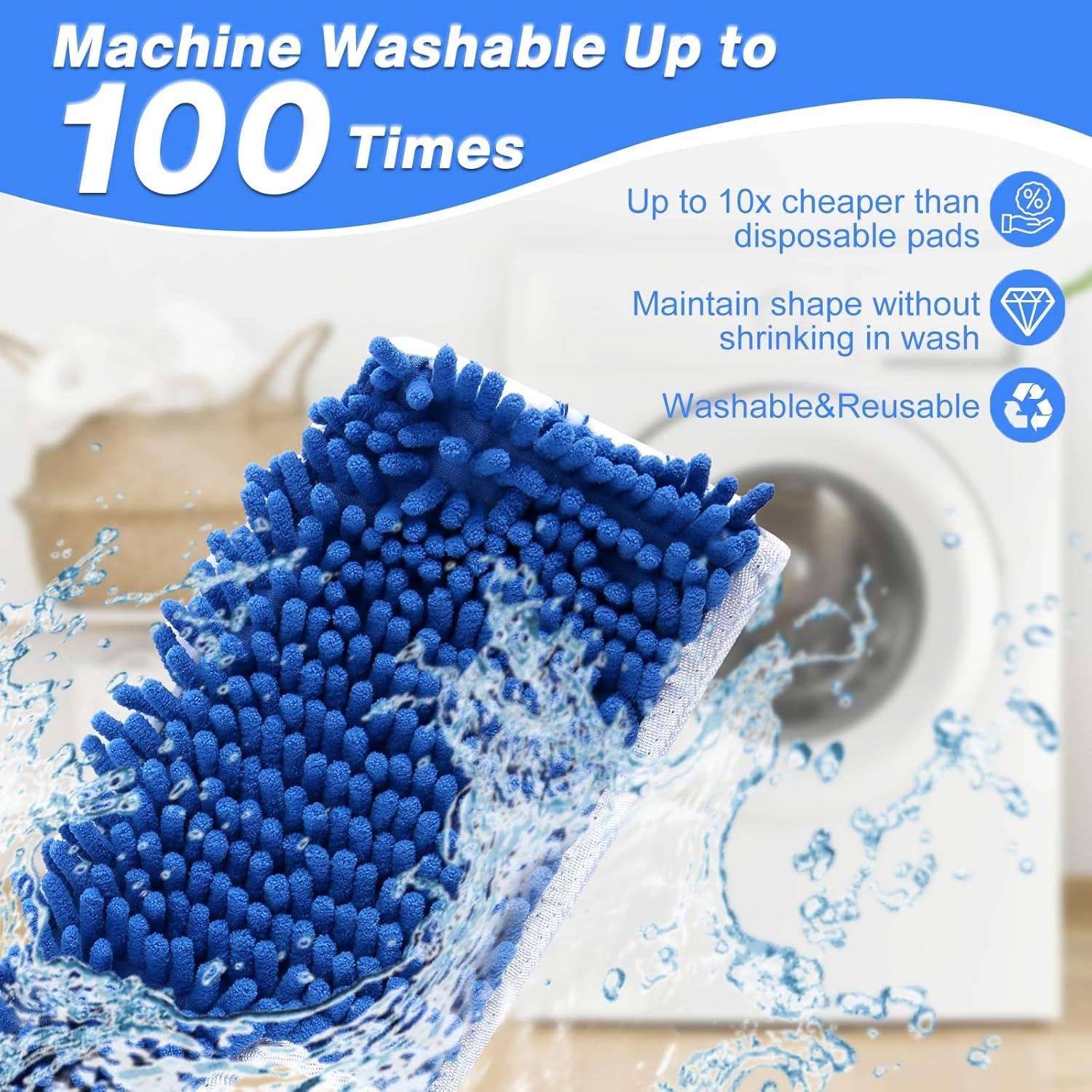 Cabezas de Repuesto para Mopa O Cedar Dual-Action 3 Pzas Microfibra