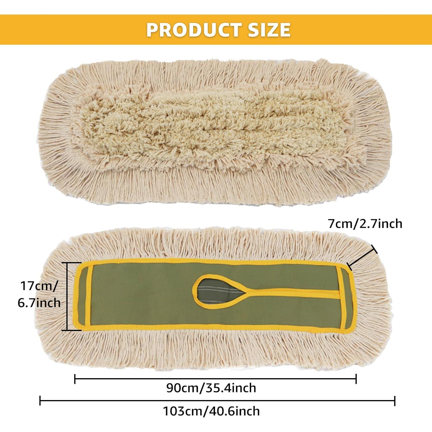 Paquete de 3 cabezales de mopa de polvo YAYODS 15.24x91.44 cm