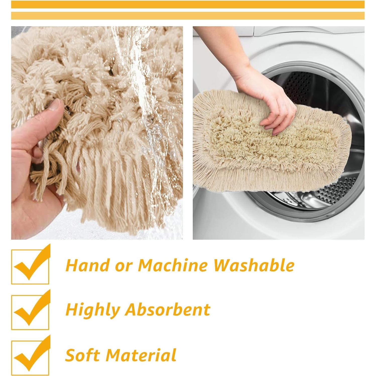 Paquete de 3 cabezales de mopa de polvo YAYODS 15.24x91.44 cm