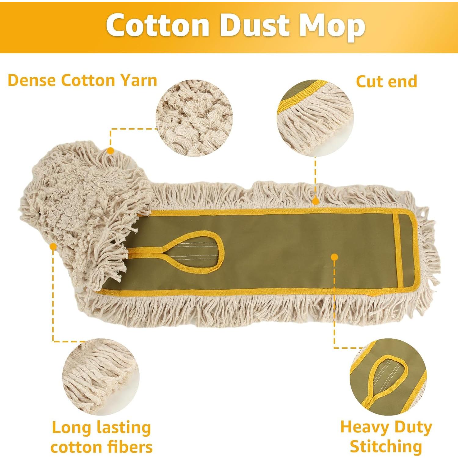 Paquete de 3 cabezales de mopa de polvo YAYODS 15.24x91.44 cm