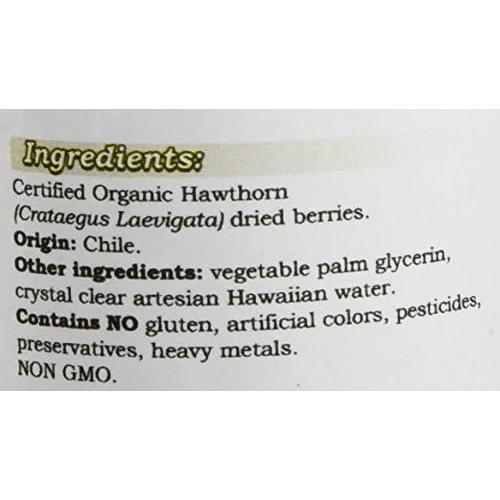 Extracto Líquido de Espino Orgánico Sin Alcohol 60 ml - HawaiiPharm