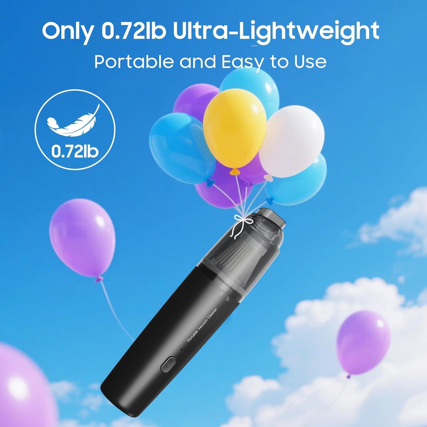 Aspiradora de Mano Inalámbrica A9life SY01-Q8 con Filtro HEPA