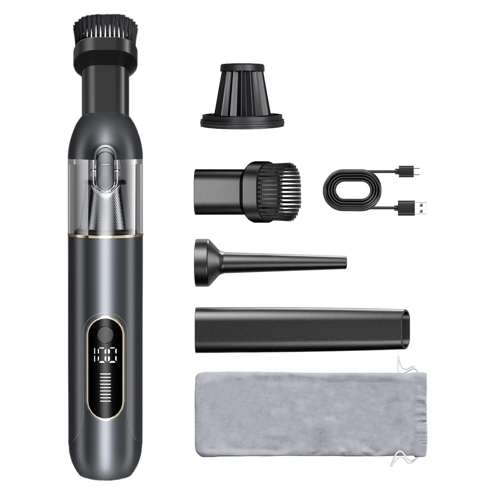 Aspiradora de Mano Inalámbrica Ederfun L-19 19000PA 4-en-1