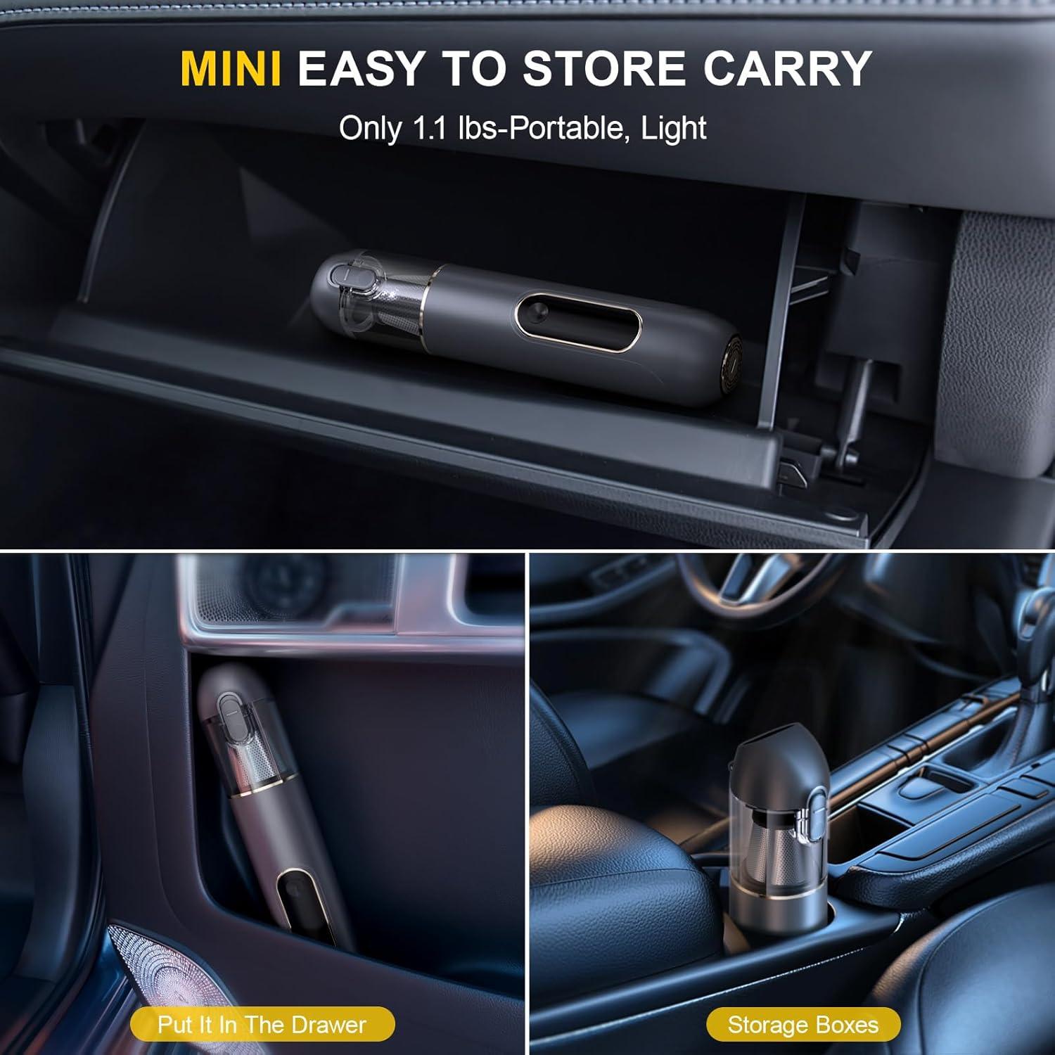 Aspiradora de Mano Inalámbrica Ederfun L-19 19000PA 4-en-1