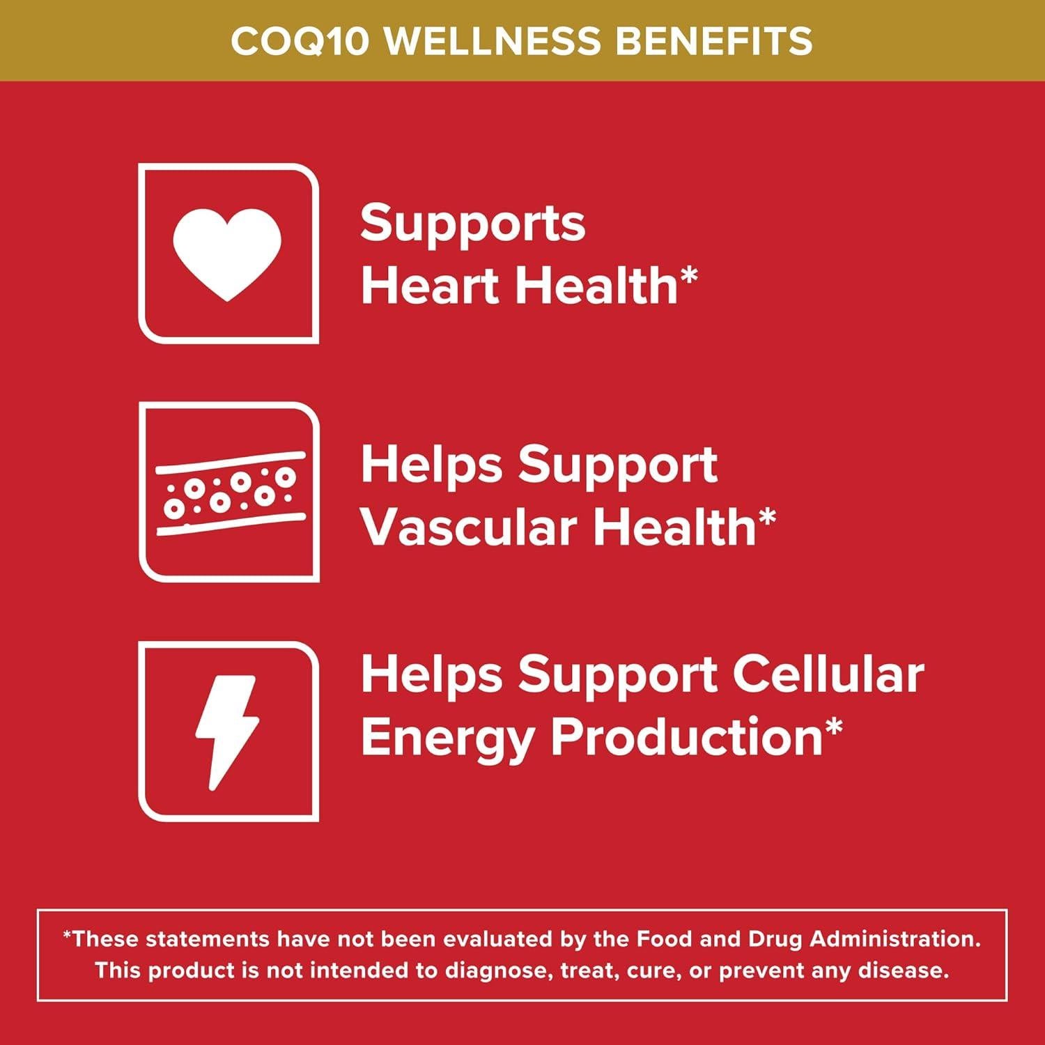 Suplemento CoQ10 Qunol 200mg Ultra Alta Absorción 60 Softgels