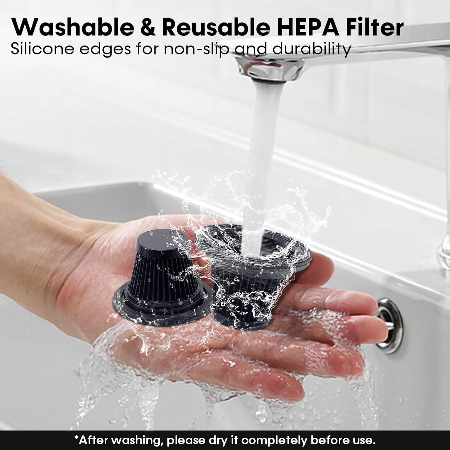 Aspiradora Portátil Inalámbrica Pemacom DW688 10,000Pa 0.82kg