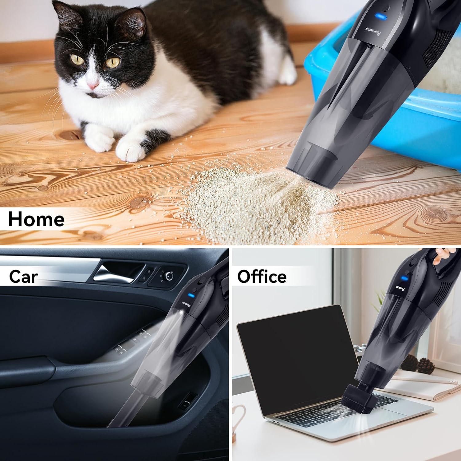 Aspiradora Portátil Inalámbrica Pemacom DW688 10,000Pa 0.82kg