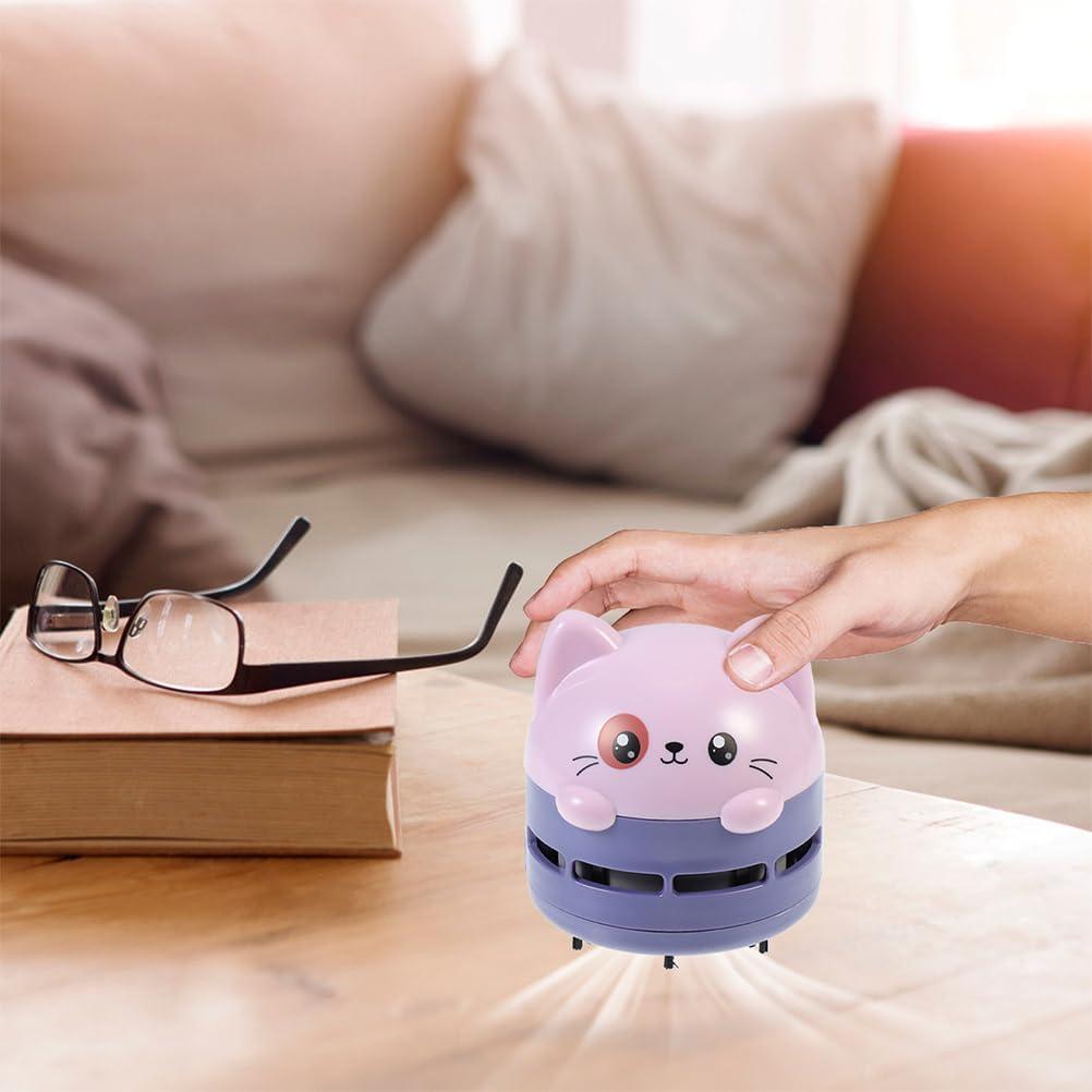 Aspiradora Mini Homoyoyo Portátil de Escritorio Violeta