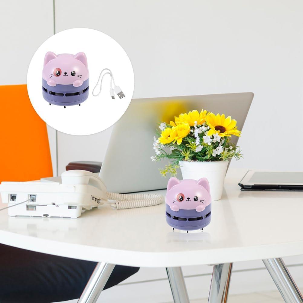 Aspiradora Mini Homoyoyo Portátil de Escritorio Violeta