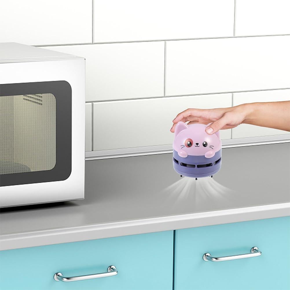 Aspiradora Mini Homoyoyo Portátil de Escritorio Violeta