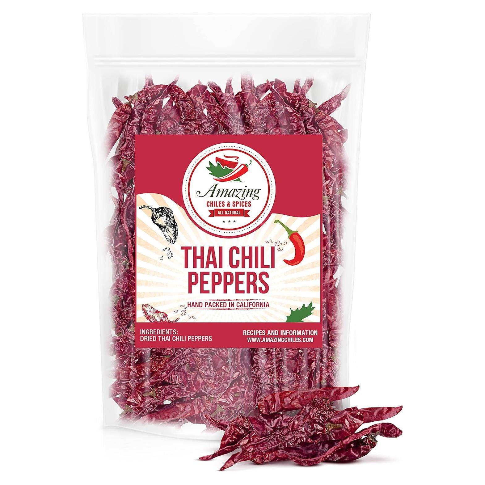 Pimientos Chiles Rojos Tailandeses Amazing Chiles 0.45 kg