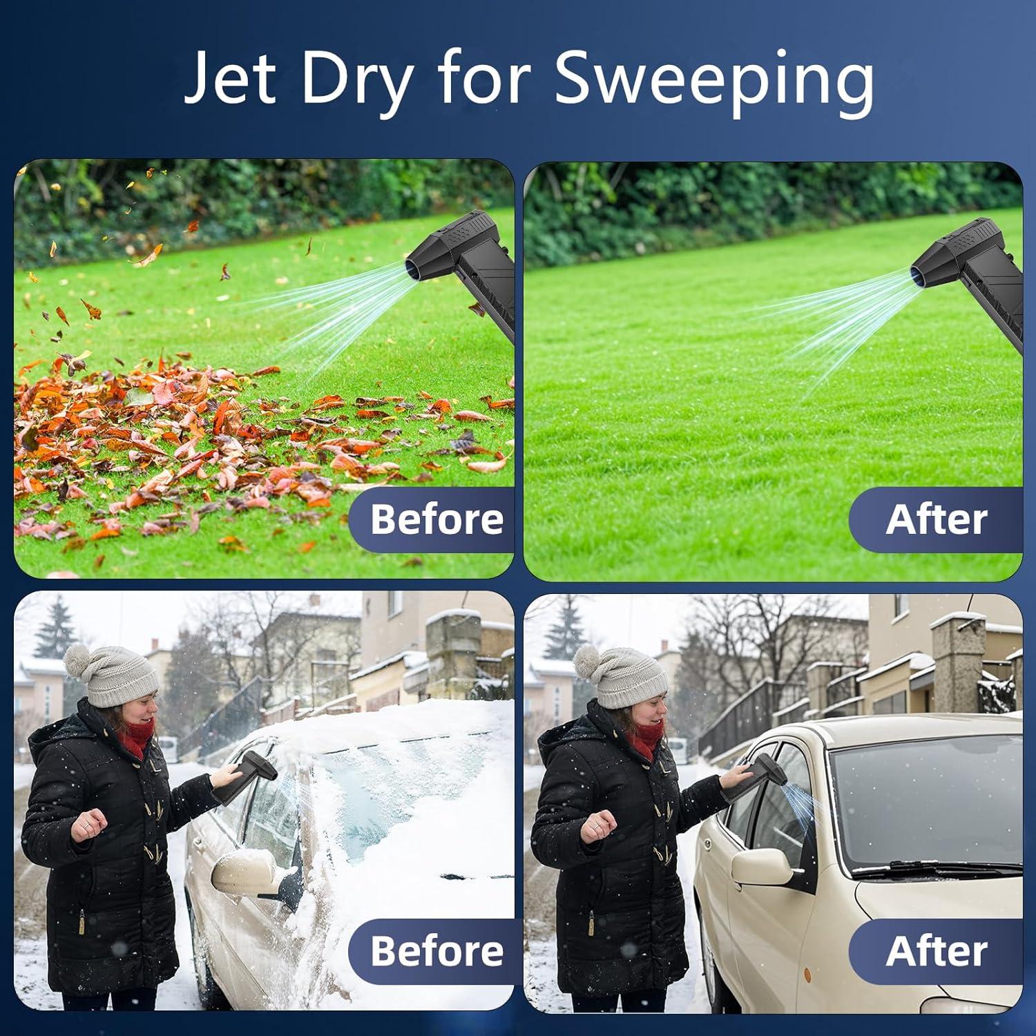 Soplador de Aire Comprimido Tumyow 140000 RPM Inalámbrico