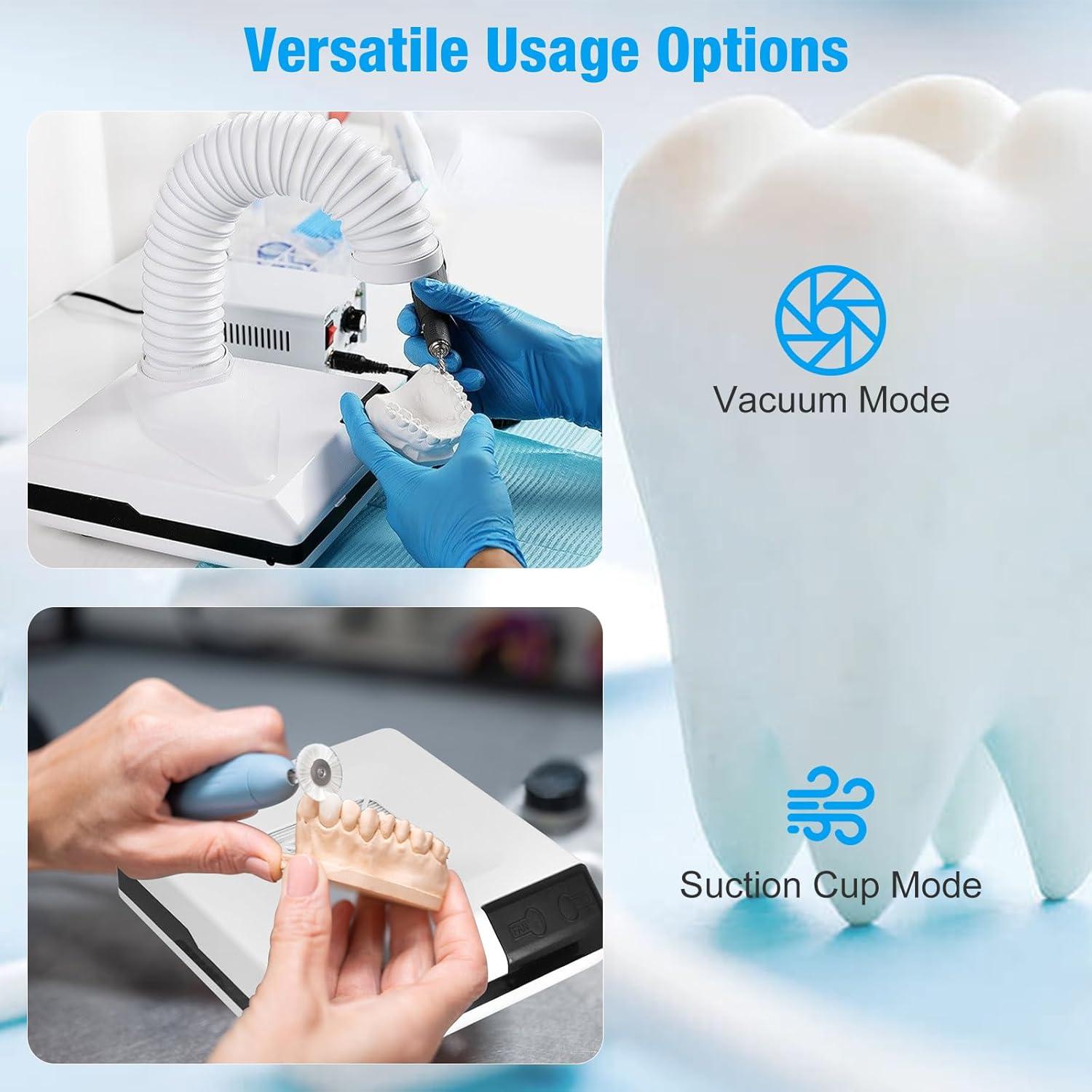 Colector de Polvo de Pulido BUIFAC BF-087 con Ventilador y LED