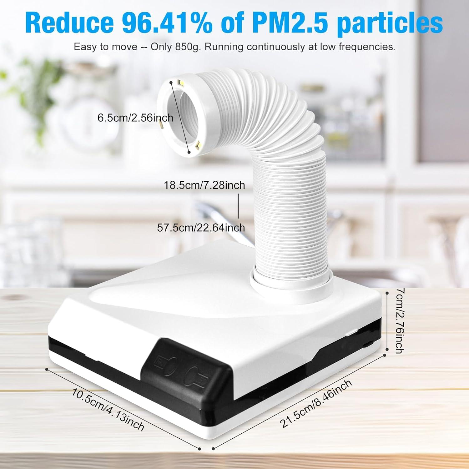 Colector de Polvo de Pulido BUIFAC BF-087 con Ventilador y LED