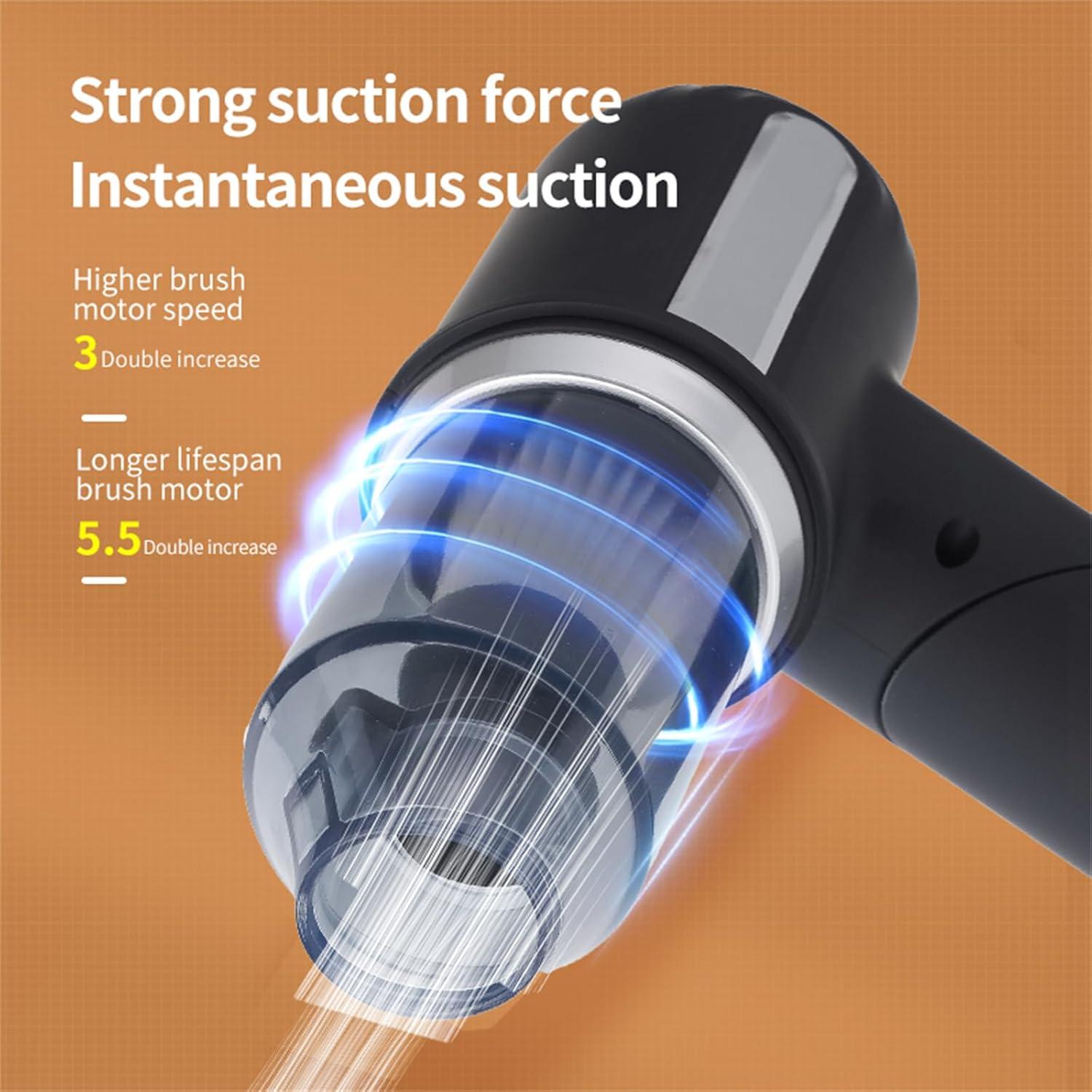 Aspiradora de Mano GIPIWYB GXCJ888 Recargable 2 en 1