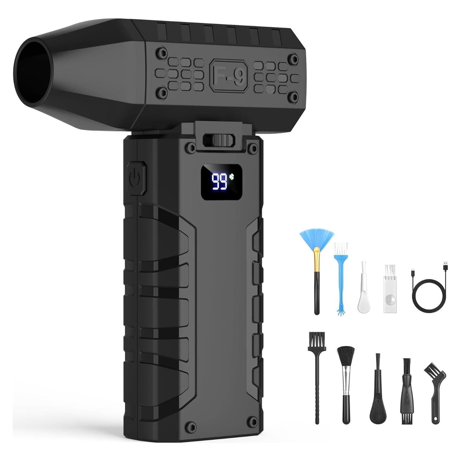 Soplador de Aire Eléctrico Inalámbrico Vynoblip 110,000 RPM