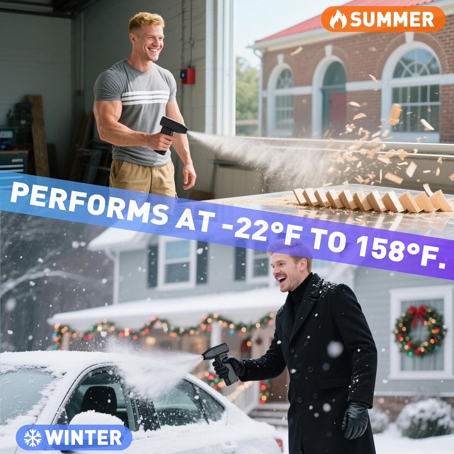 Soplador de Aire Eléctrico Inalámbrico Vynoblip 110,000 RPM