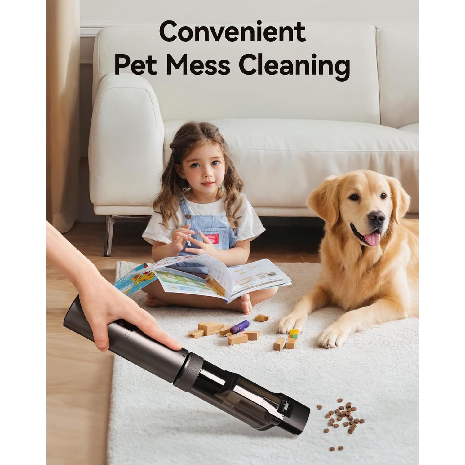 Aspiradora Inalámbrica REDTIGER VAC21 21000PA 70 Min Carga Rápida