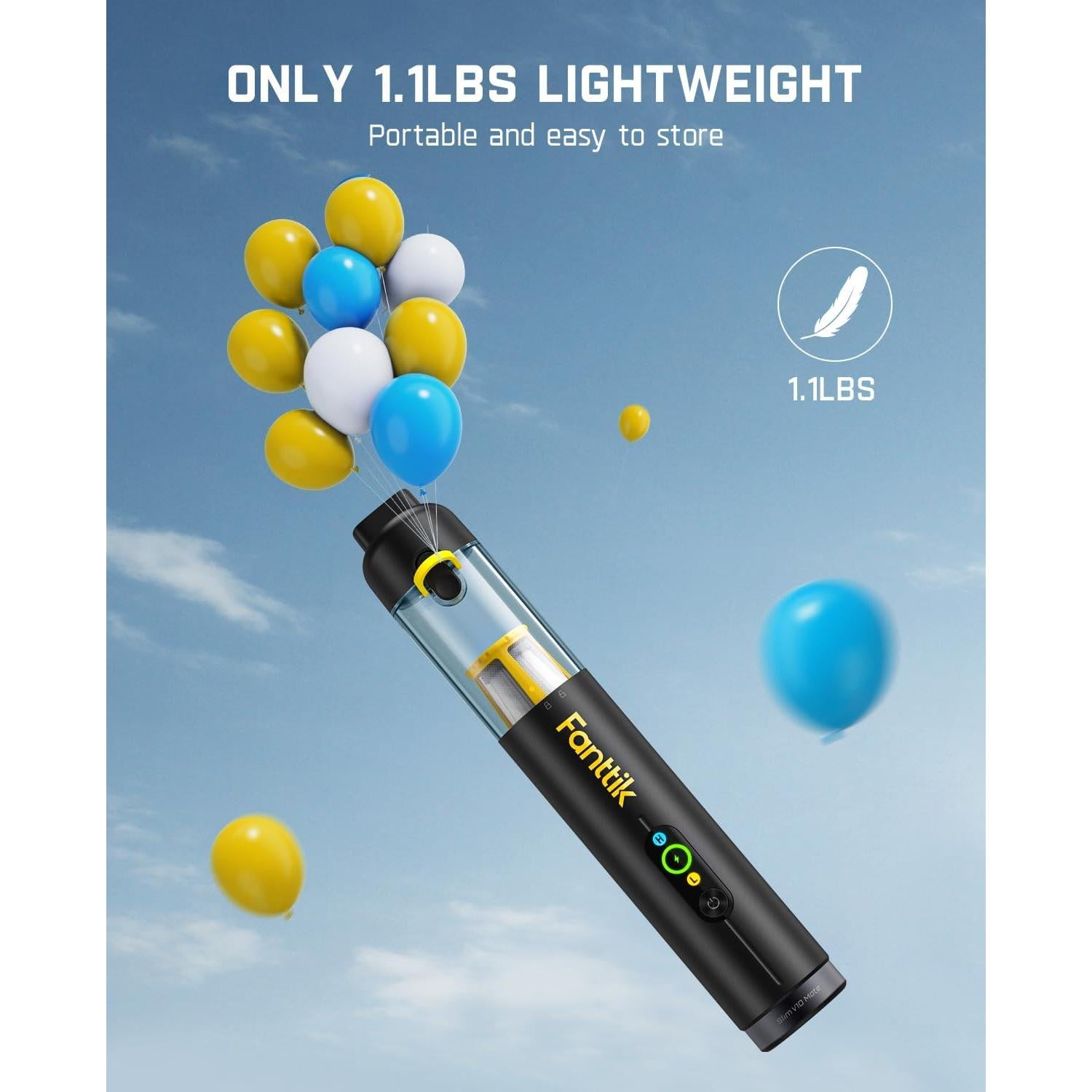 Aspiradora de Coche Inalámbrica Fanttik Slim V10 Mate 4 en 1