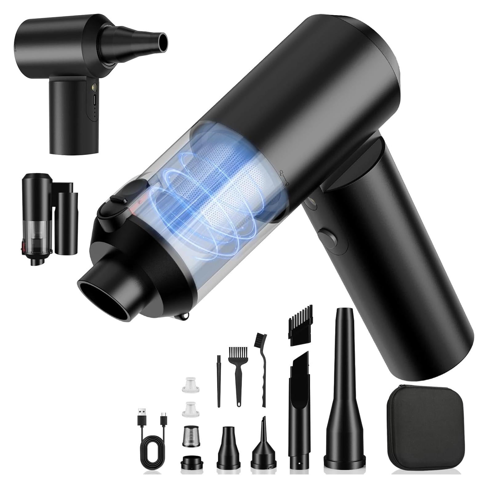 Aspiradora de Coche JYNSROU S2 Portátil 16000PA Sin Cable