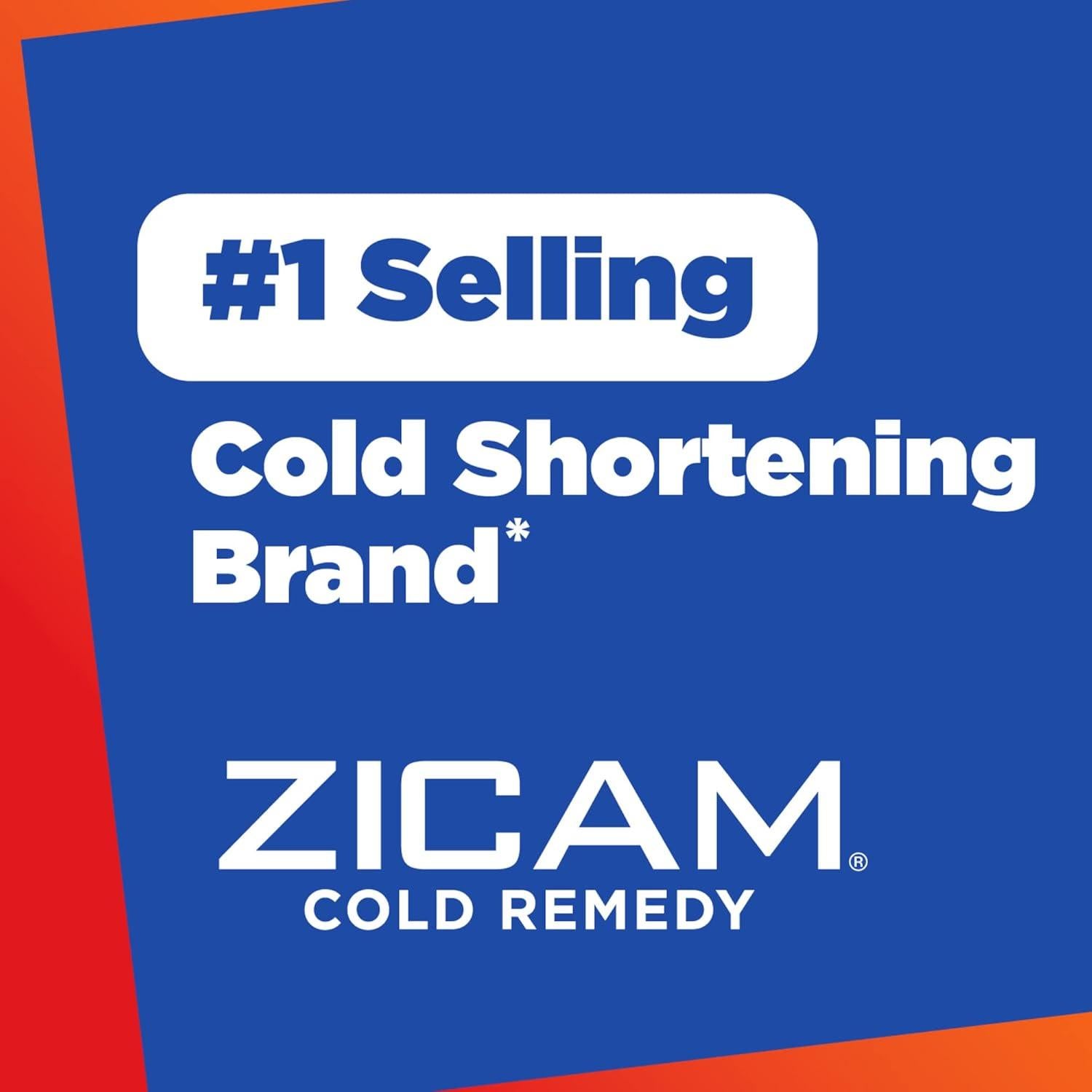Zicam Remedio para el Resfriado Zinc Rapidmelts Cereza 18 Tabletas