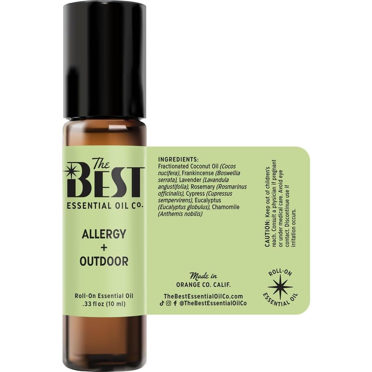 Roll-On Aceite Esencial Alergias + Aire Libre 10 ml - La Mejor Compañía