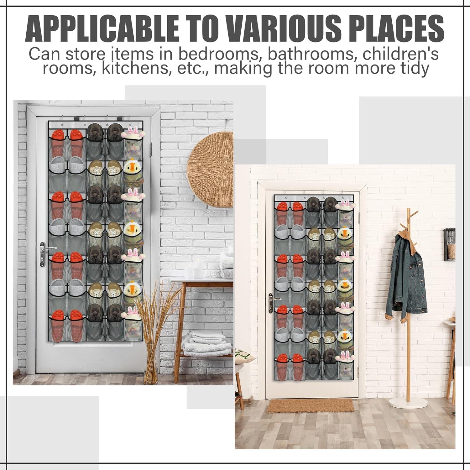 Organizador de Zapatos Windyun 2 Pcs 35 Bolsillos Malla