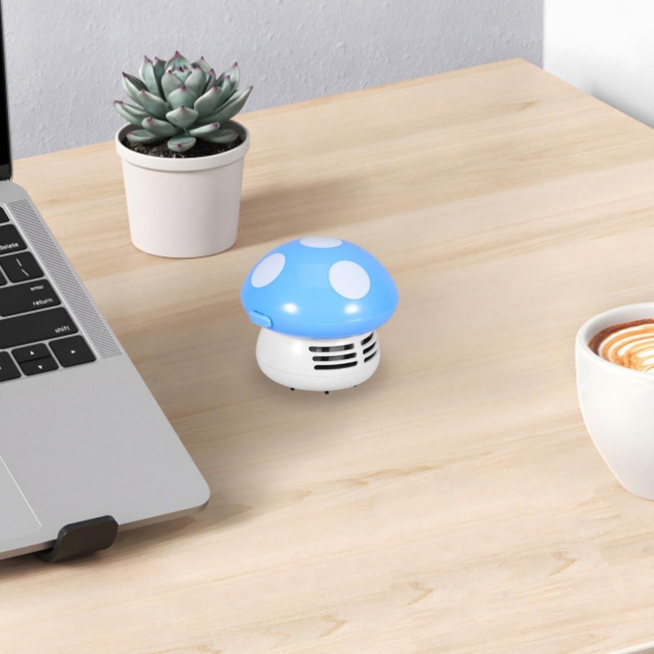 Aspirador de Mesa Portátil FAVOMOTO Hongo Azul 60W