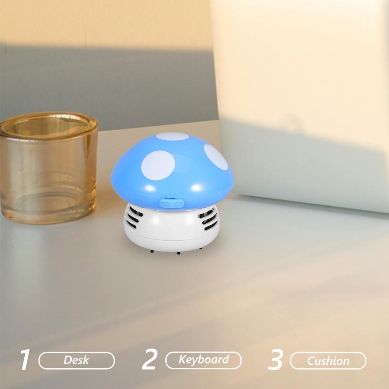 Aspirador de Mesa Portátil FAVOMOTO Hongo Azul 60W