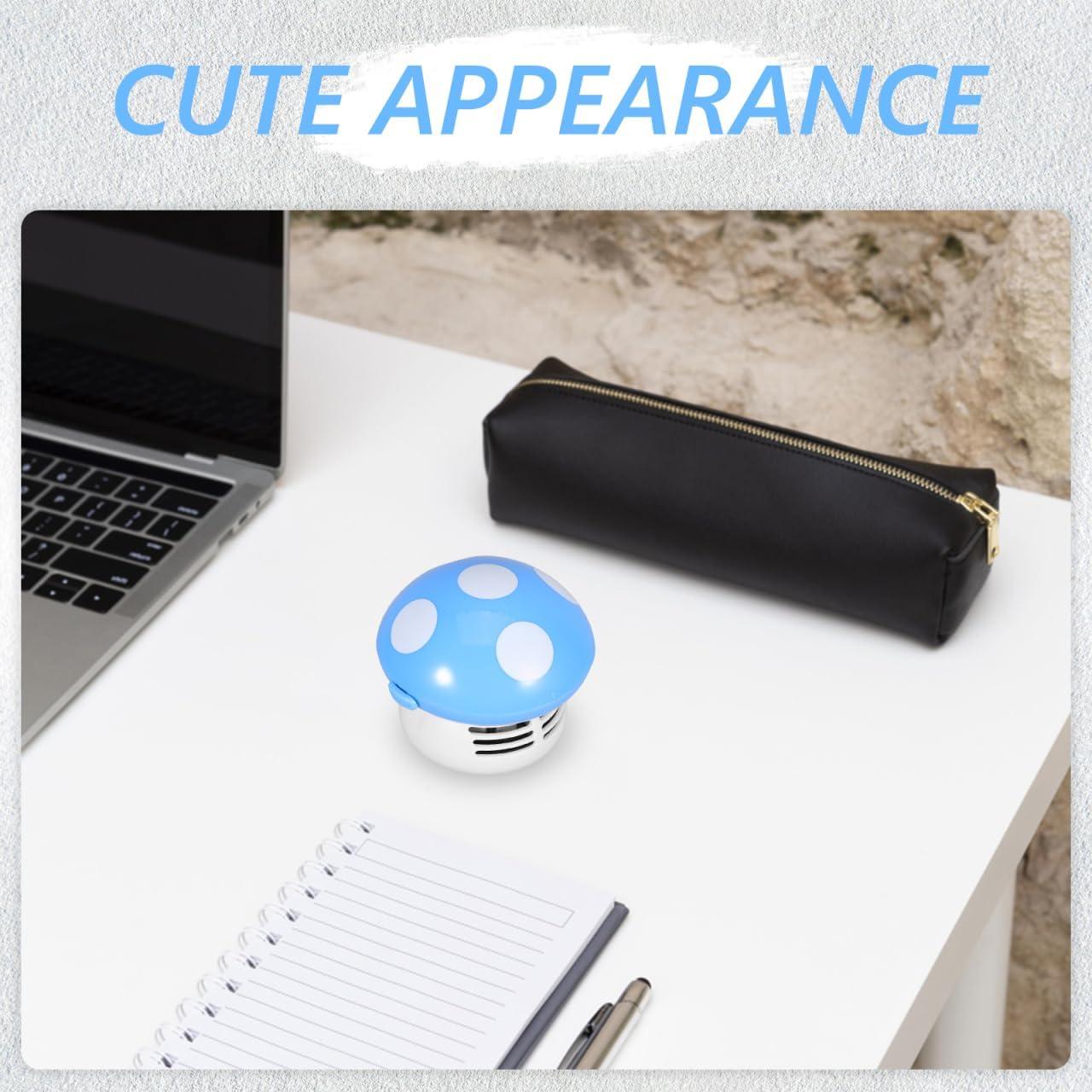 Aspirador de Mesa Portátil FAVOMOTO Hongo Azul 60W