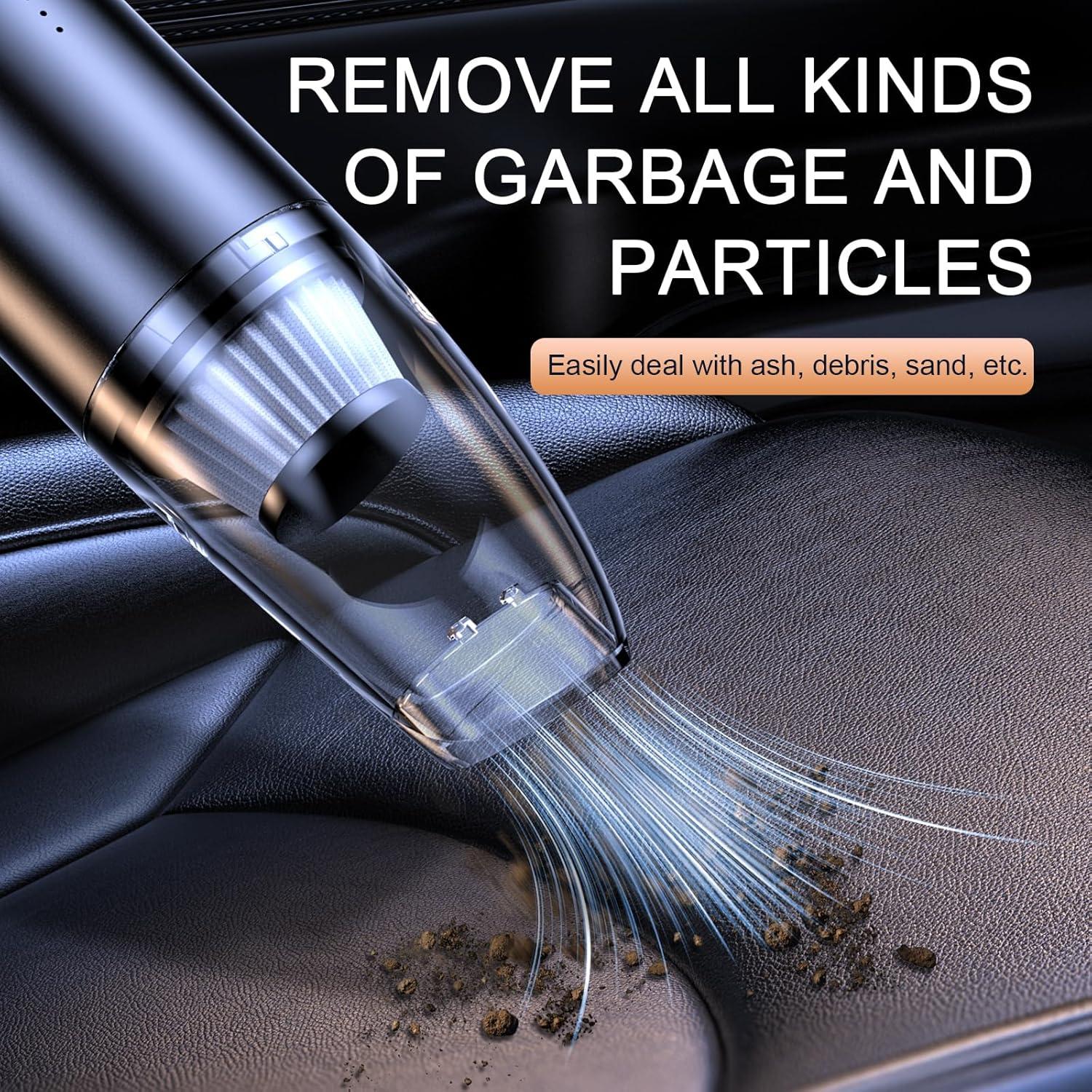 Aspiradora de Mano Q&F Tech FranTechQ19 Inalámbrica 0.48kg