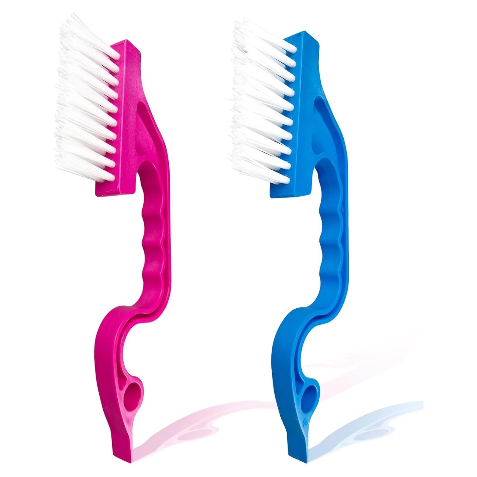 Juego de Cepillos de Limpieza de Rieles de Ventana Jaasuee - 2 Unidades Ergonómicas