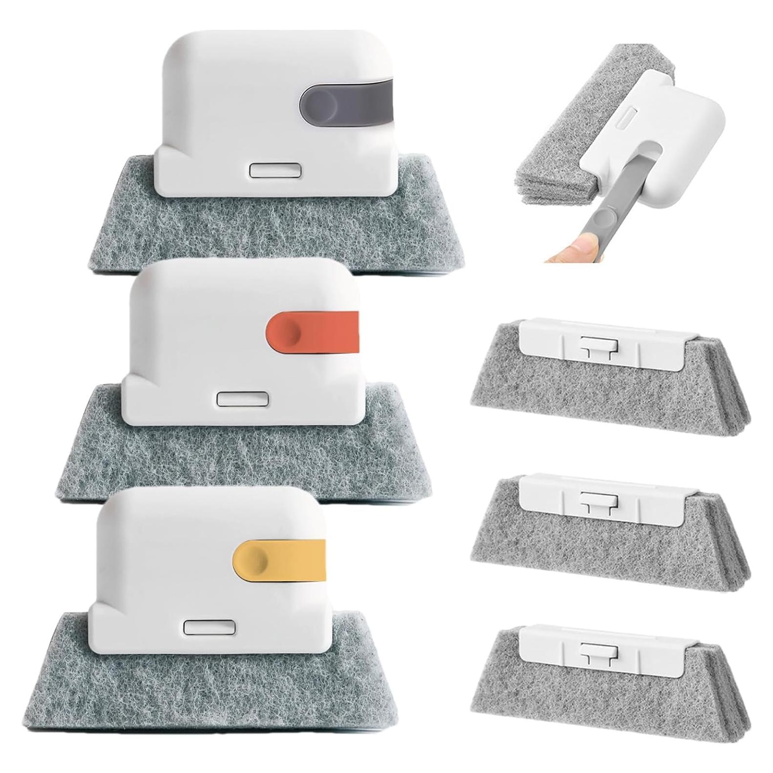 Kit de Limpieza de Rieles de Ventana Genérico 6 Piezas