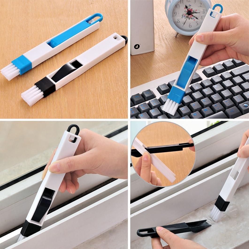 12 Cepillos de Limpieza de Ranuras CRAFNEW - Multiusos para Baño y Cocina