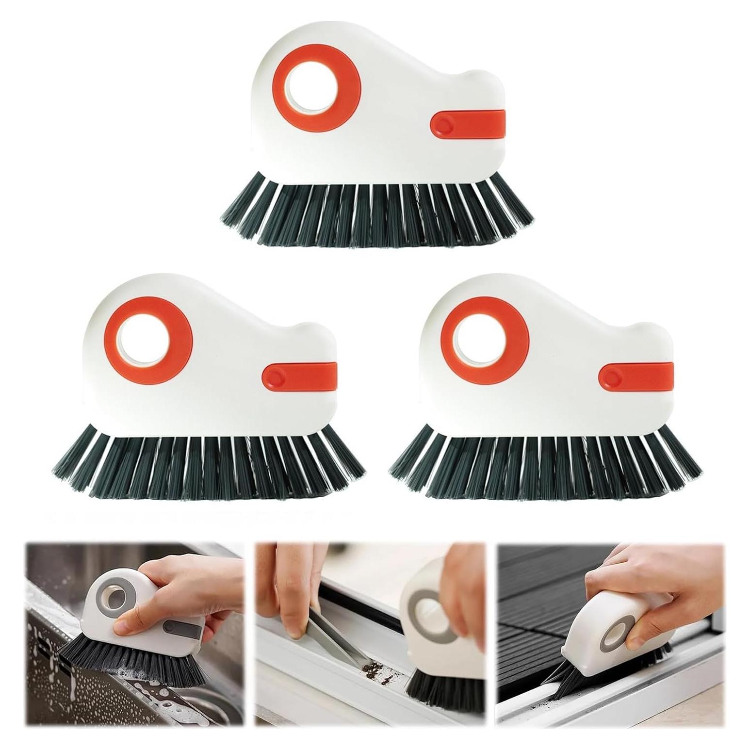 Cepillo de Limpieza Multifuncional FDYBTZA 3PCS Cerda Dura