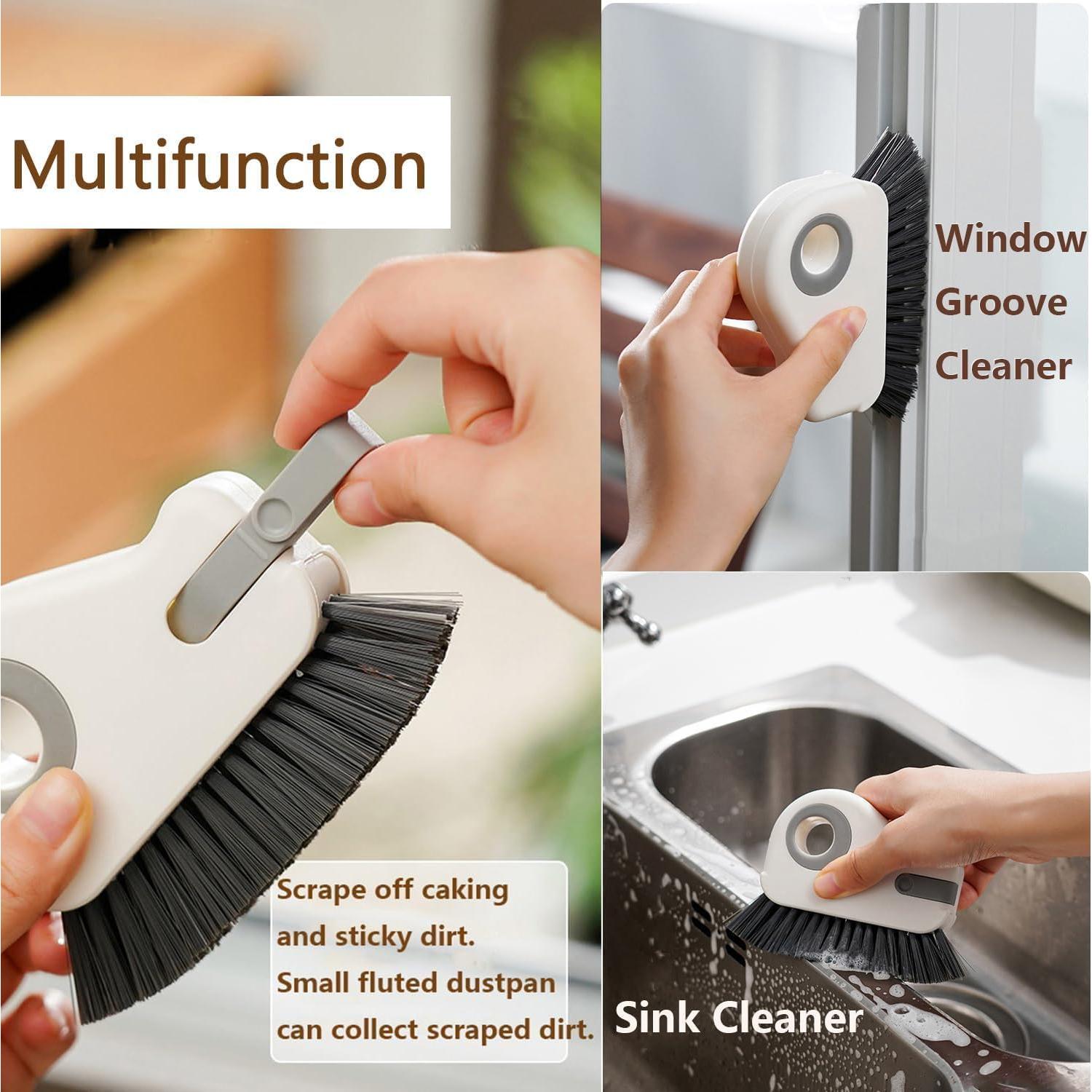 Cepillo de Limpieza Multifuncional FDYBTZA 3PCS Cerda Dura