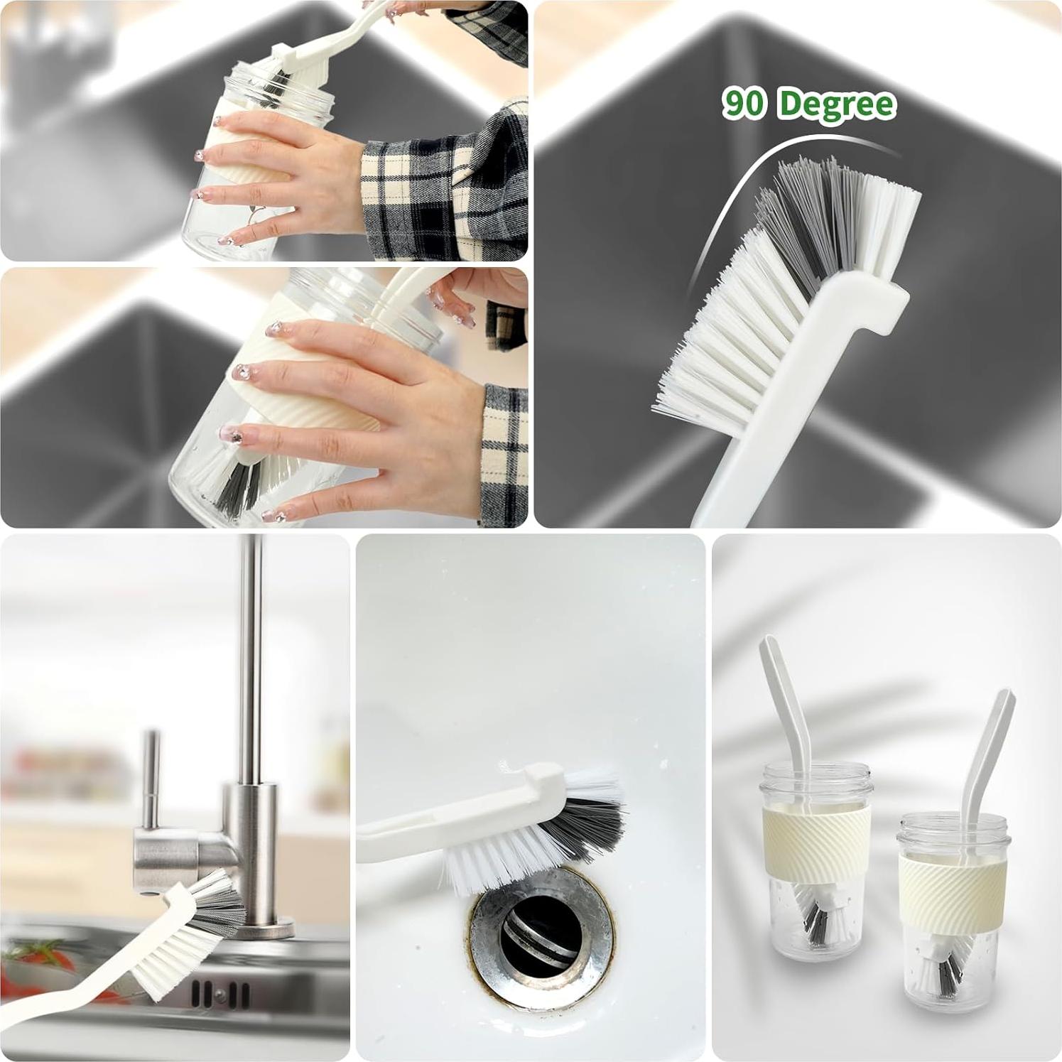 Juego de 12 Cepillos de Limpieza Maahongh - Multiusos y Ergonómico