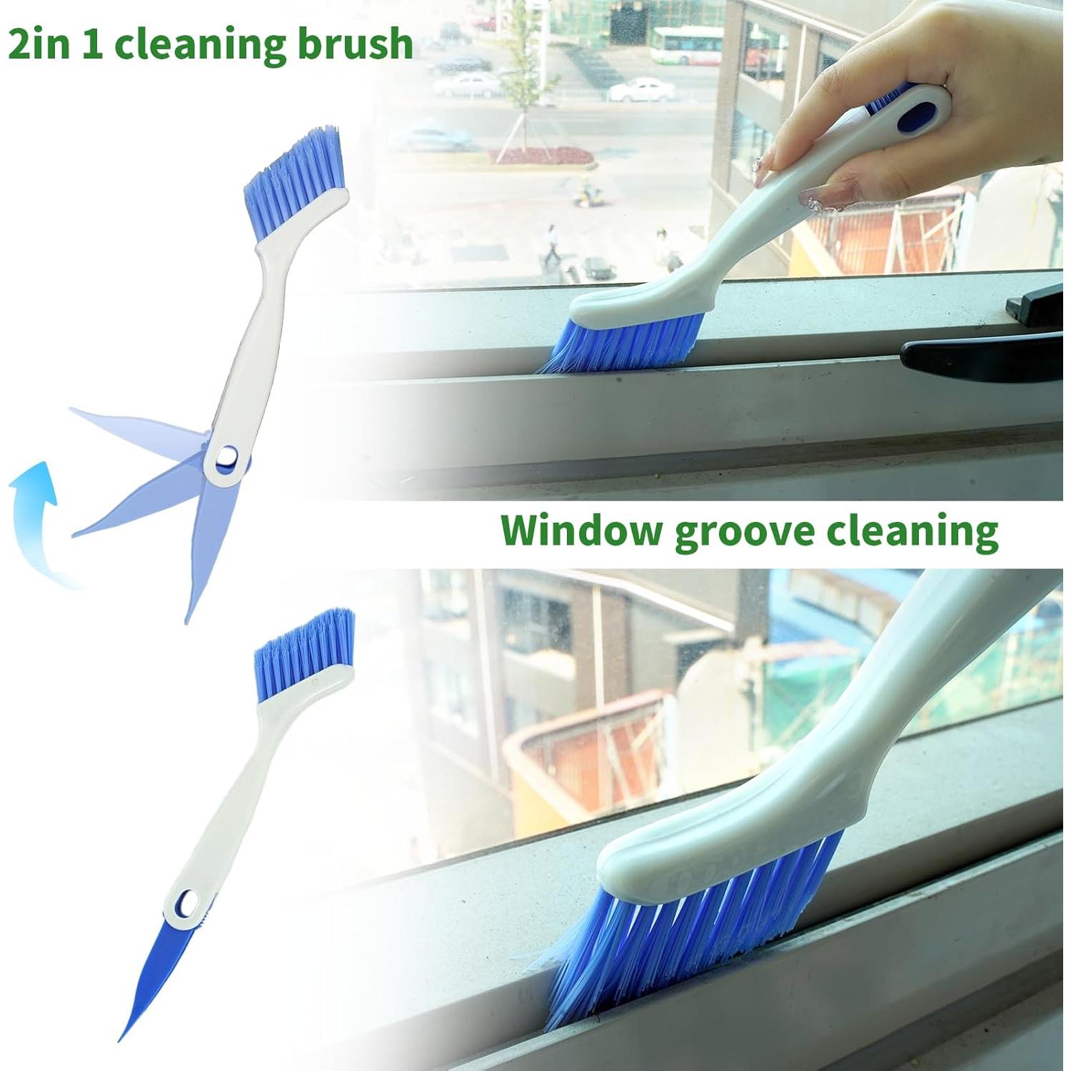 Juego de 12 Cepillos de Limpieza Maahongh - Multiusos y Ergonómico