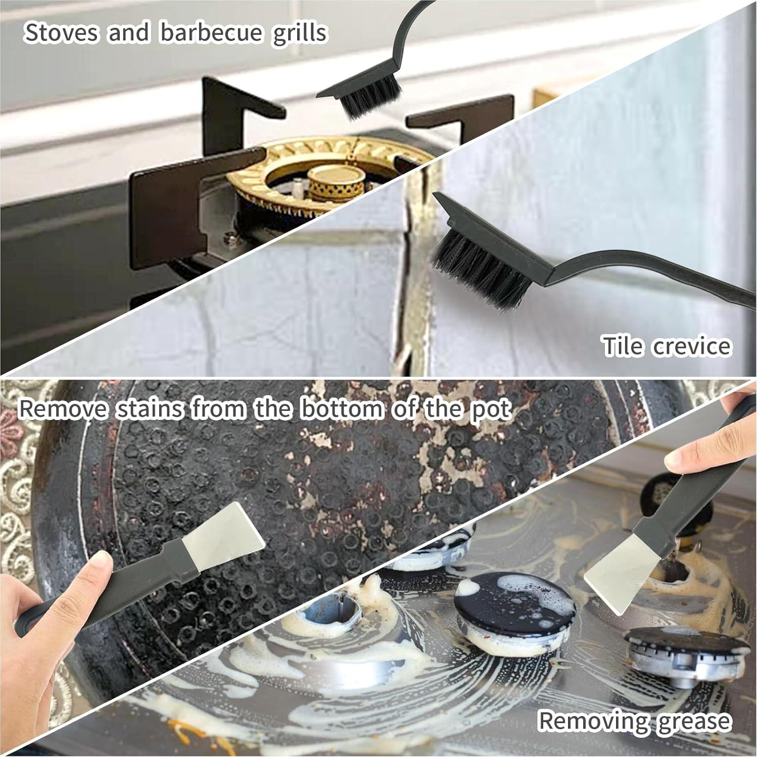 Juego de 12 Cepillos de Limpieza Maahongh - Multiusos y Ergonómico