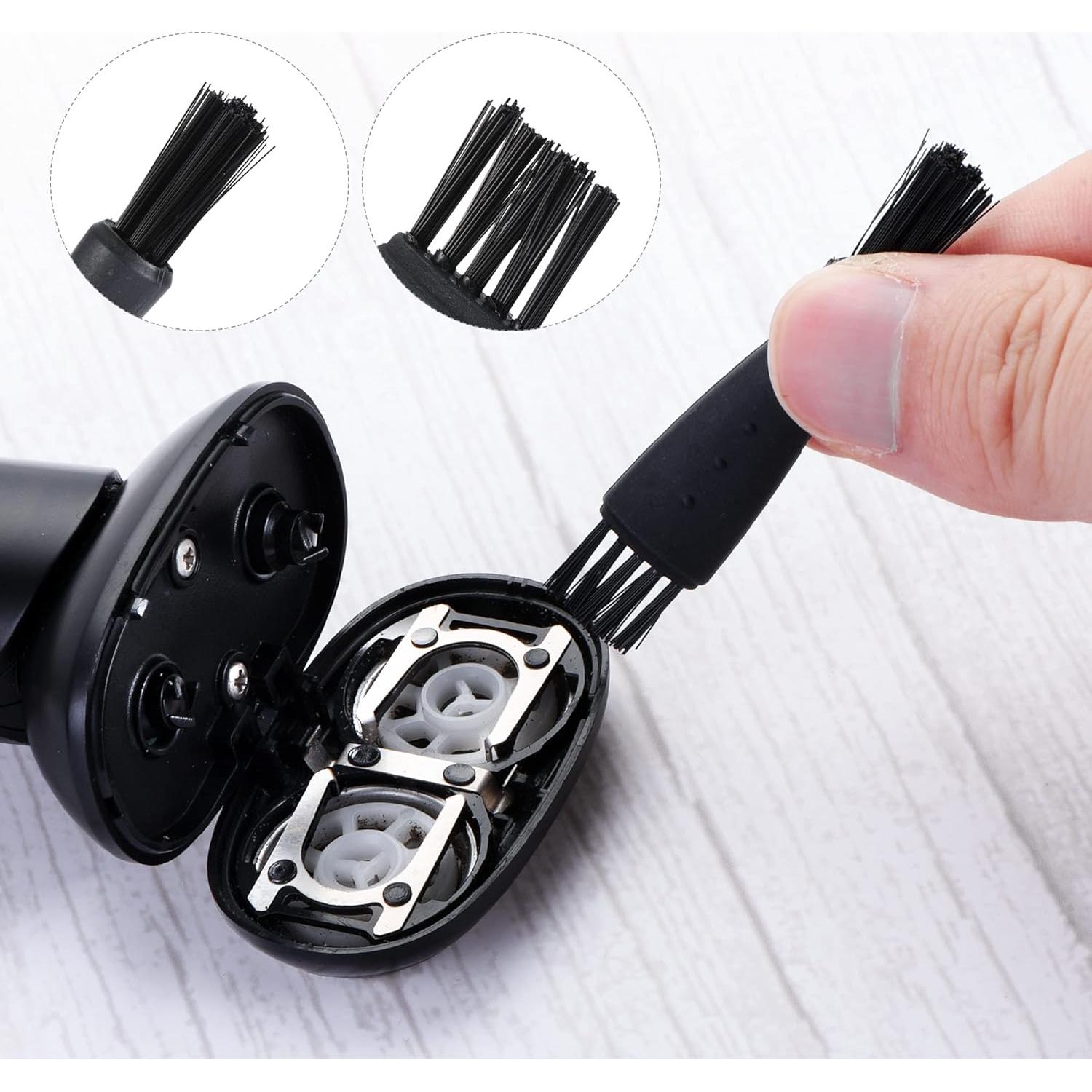 Cepillos de Limpieza MECCANIXITY para Afeitadoras y Teclados - 8 Piezas
